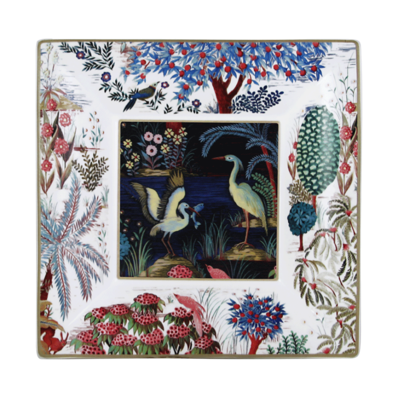 GIEN FRANCE - Porte-cartes Jardin du Palais, Faïencerie de Gien PM - GIEN FRANCE