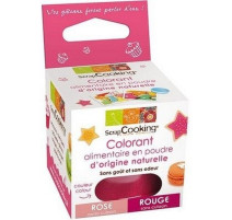 Colorant alimentaire naturel rouge, ScrapCooking,