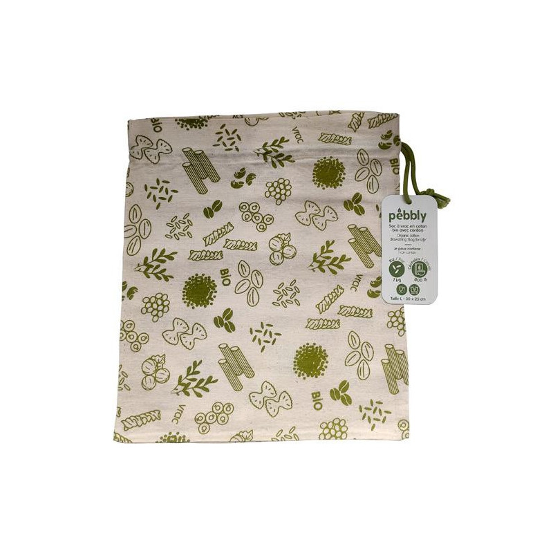 Pebbly - Sac à vrac réutilisable, Pebbly L - PEBBLY