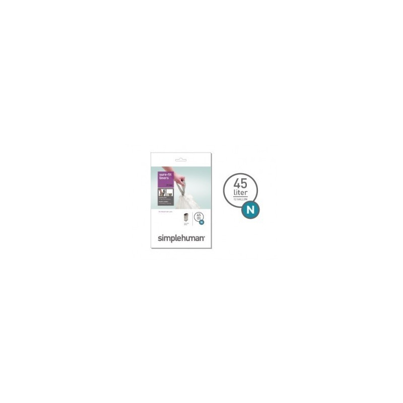 Simplehuman - Sacs poubelle 45L-N, Simplehuman - Simplehuman