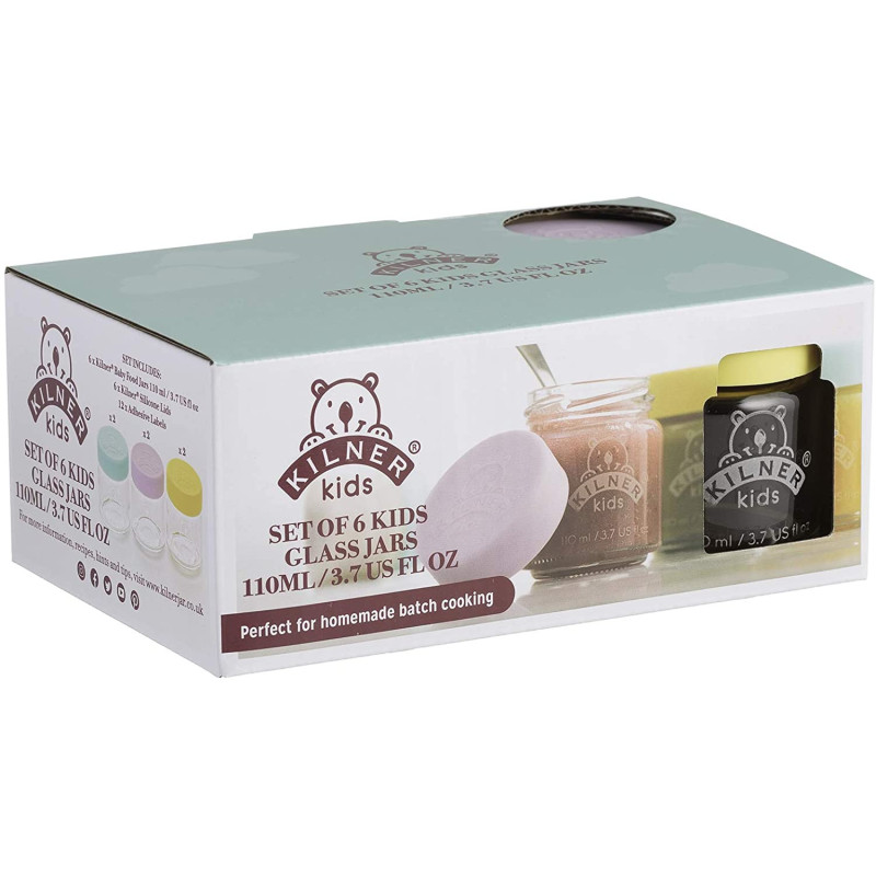 Acheter Set De 6 Pots En Verres Pour Enfants De Kilner 110 Ml Ou 190ml Acheter Set De 6 Pots En Verres Pour Enfants De Kilner 110 Ml Ou 190ml