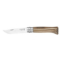 Couteau N°8 Bouleau lamellé brun, Opinel