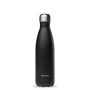 Bouteille isotherme Matt noir, Qwetch