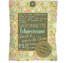 Savonnette Éclaircissant Persil et écorce de citron, mas du roseau