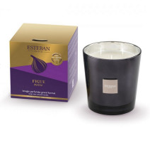 Bougie parfumée 450 gr Figue Noire, Esteban