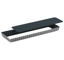 Moule à tarte anti-adhérent Obsidian rectangle, Gobel