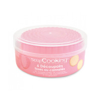 6 Découpoirs lisses ou cannelés, Scrapcooking