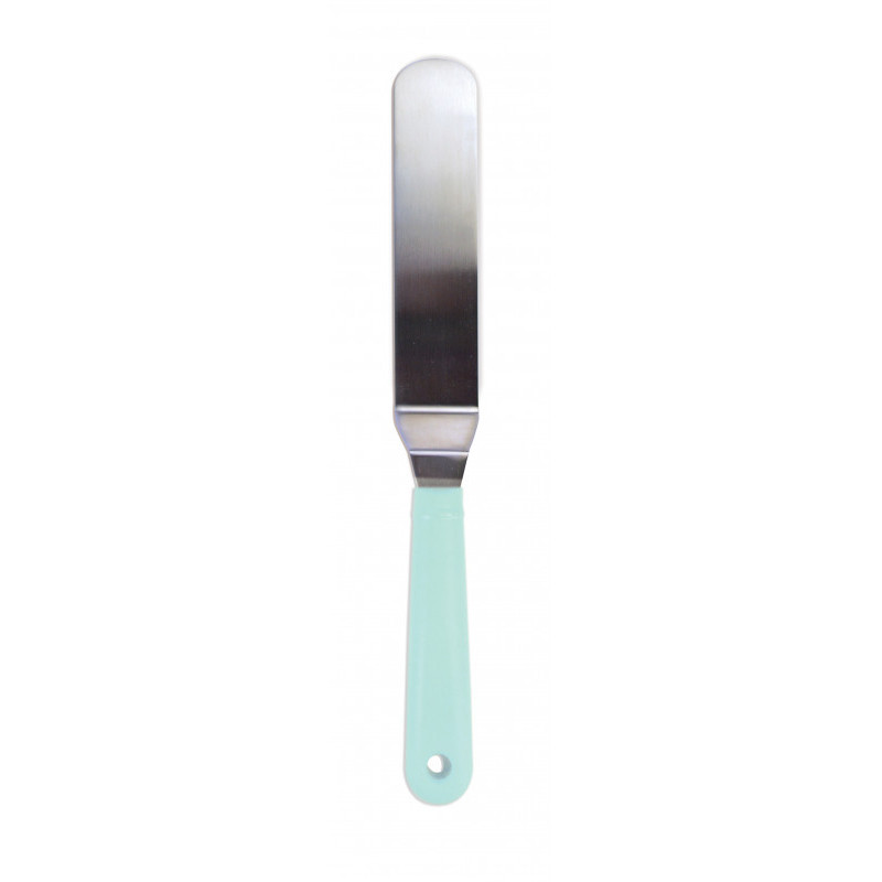 spatule coudée inox, scrapcooking 12 cm - scrapcooking