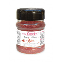 Sucre pailleté Rubis, ScrapCooking