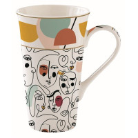 Mug 60cl Modernism, Easy Life