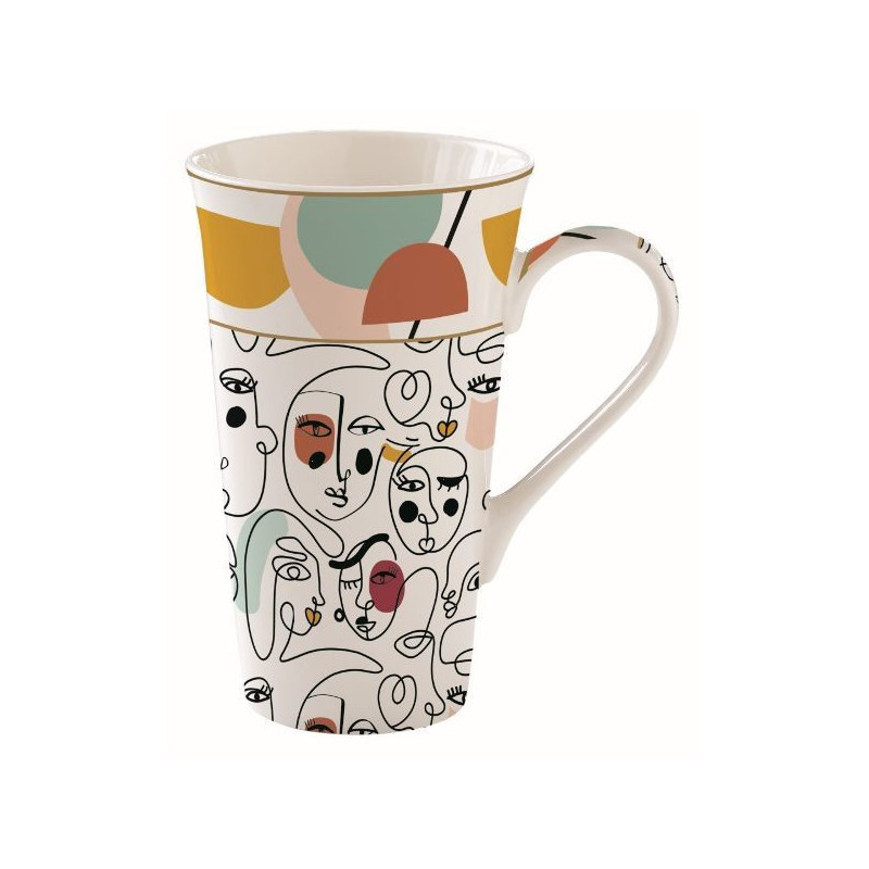 mug 60cl modernism, easy life - easy life