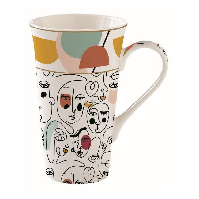 Mug 60cl Modernism, Easy Life