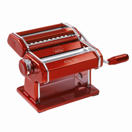 machine à pâte atlas 150 design, marcato rouge - marcato