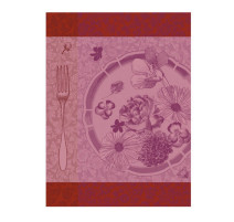 Torchon Fleurs à croquer Fleur, Le Jacquard Français