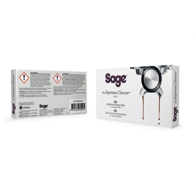 Pastilles de nettoyage expresso, Sage