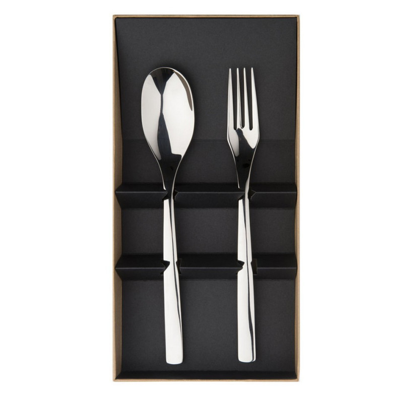 coffret couverts de service guest miroir, degrenne paris - guy degrenne