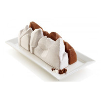 Moule silicone bûche 3D Instant