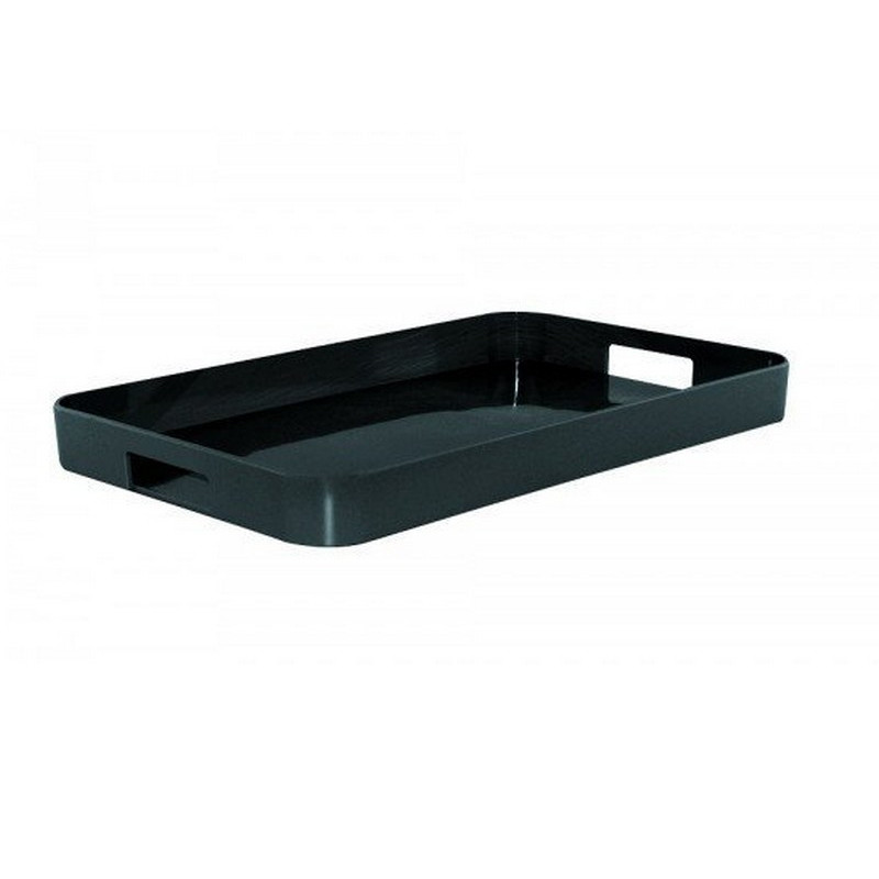 plateau rectangulaire m gallery , zak designs noir - zak!designs