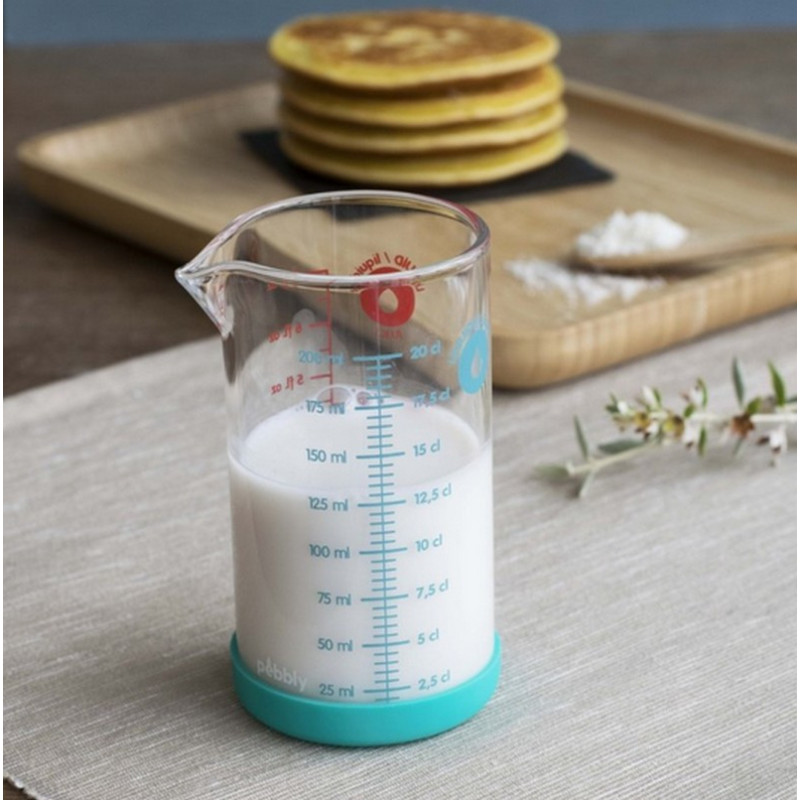 Pebbly - Verre mesureur 200ml, Pebbly - PEBBLY
