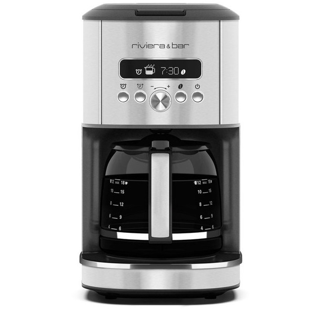 Cafetière filtre programmable 1.8L BCF570, Riviera & Bar