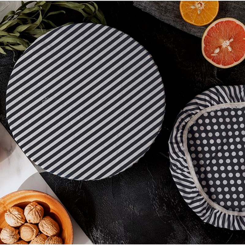Nuts - Couvre bol XL en coton bio 36cm, Nuts Noir - Nuts