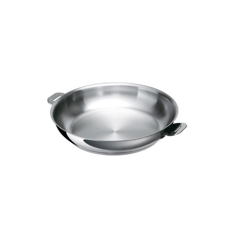 Poêle 28 cm amov inox Evolution, Beka