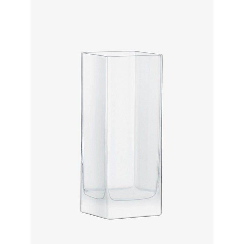 Vase rectangulaire "Modular" en verre soufflé bouche LSA International