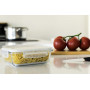 Set de 3 plats rectangulaire 1L/650ml/400ml, Pebbly