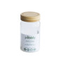 Bocaux rond en verre avec vis en bambou, Pebbly