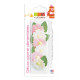 Décos azymes 6 églantines + 6 feuilles vertes, ScrapCooking