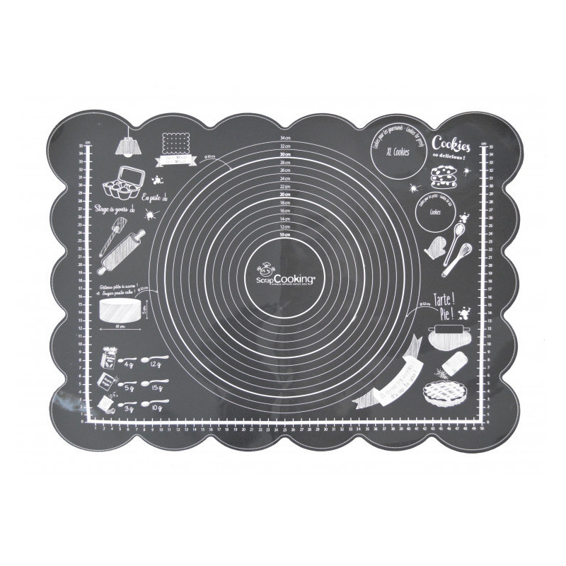 Scrapcooking - Tapis pâtissier silicone, ScrapCooking - ScrapCooking