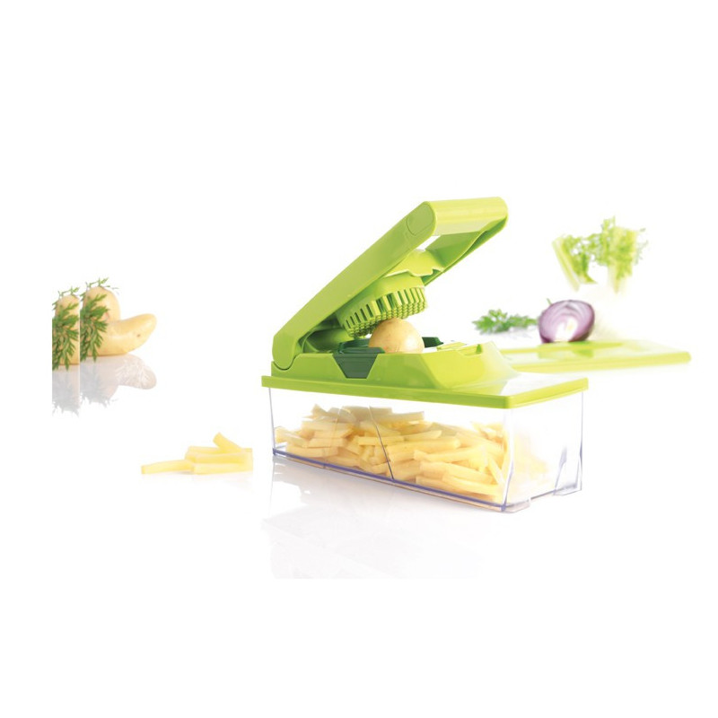 Mastrad - Coupe-légume vert avec réservoir, Mastrad - MASTRAD