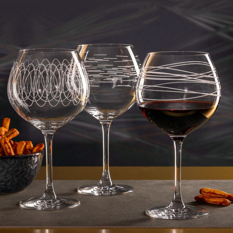 LEONARDO - Coffret de 6 verres à Bourgogne Casella, Léonardo - LEONARDO
