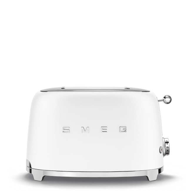 Toaster 2 tranches Années 50 Blanc mat, SMEG