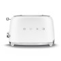 Toaster 2 tranches Années 50 Blanc mat, SMEG
