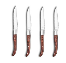 Coffret 4 couteaux Royal steak bois, Amefa