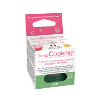 Colorant alimentaire naturel vert, Scrapcooking