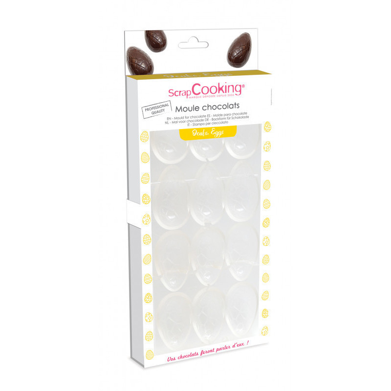 Scrapcooking - Moule rigide Chocolat oeufs, ScrapCooking - ScrapCooking