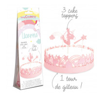 Déco gâteau Licorne, ScrapCooking