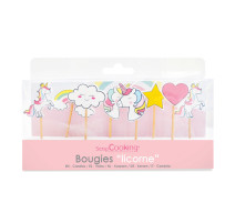8 Bougies Licorne, Scrapcooking