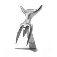 Fourchette à découper avec socle en inox, Tridens