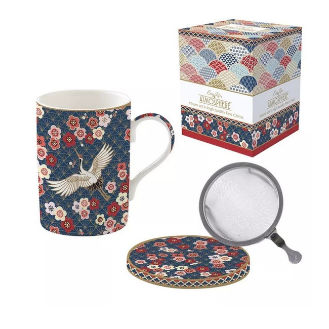 Coffret tisanière avec filtre inox Okinawa, Easy Life
