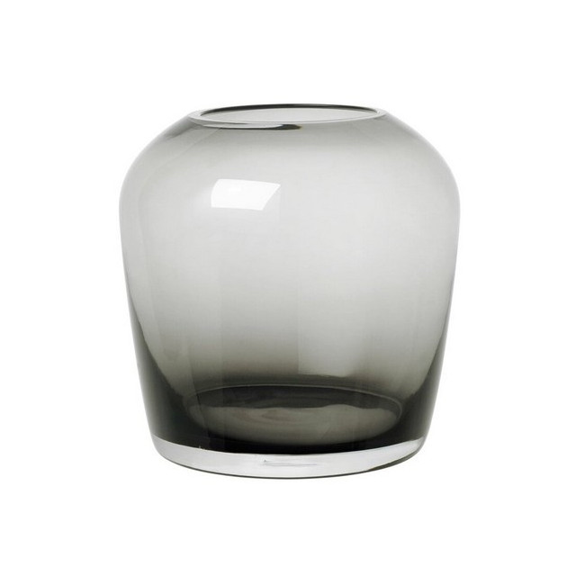 Vase H17 cm Leta Smoke, Blomus