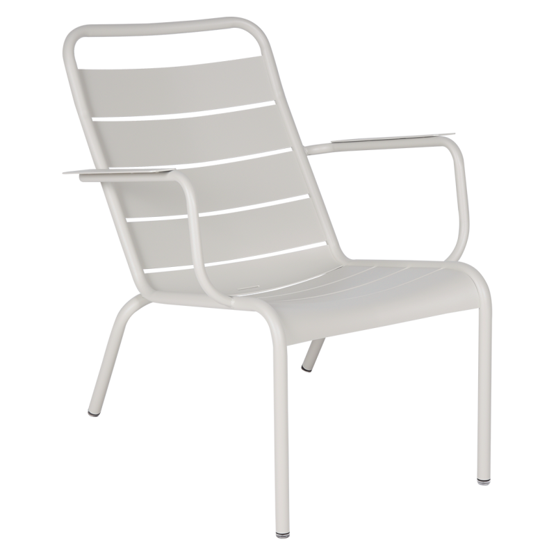 Fauteuil bas Luxembourg, Fermob Gris Argile - FERMOB