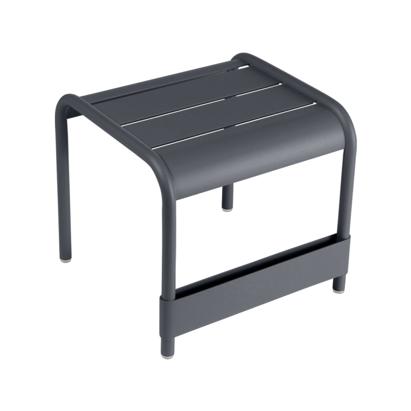 FERMOB - Table basse-repose pied Luxembourg, Fermob Carbone - FERMOB