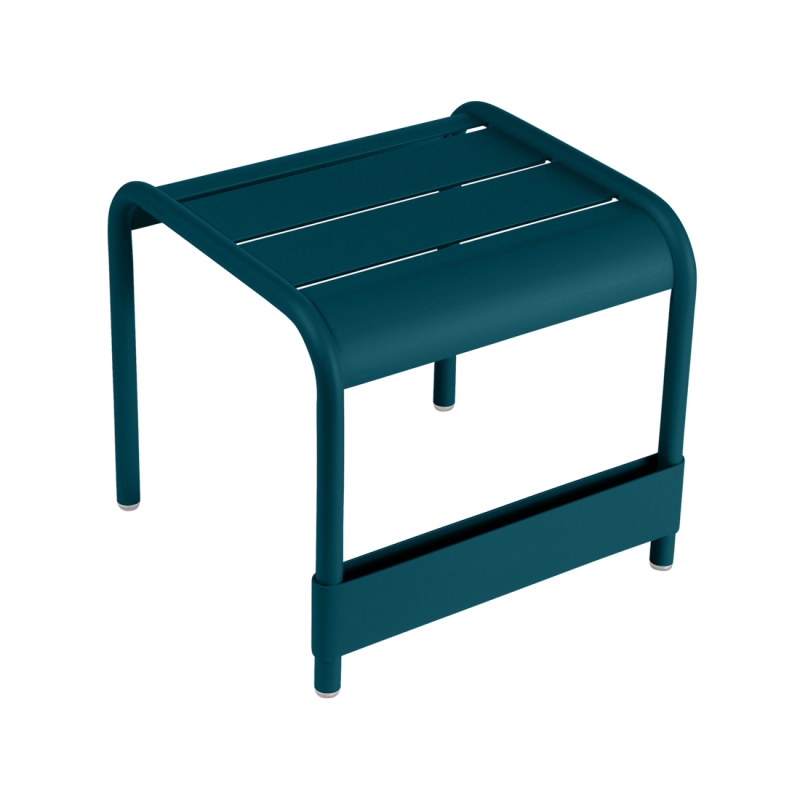 Table basse-repose pied Luxembourg, Fermob Bleu Acapulco - FERMOB