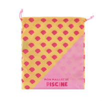 Poche à maillot de bain Club de Piscine, Derrière la porte