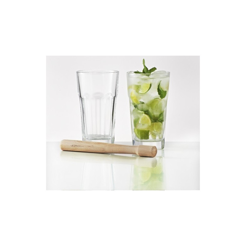 Achat/vente set 2 verres à cocktail mojito de léonardo