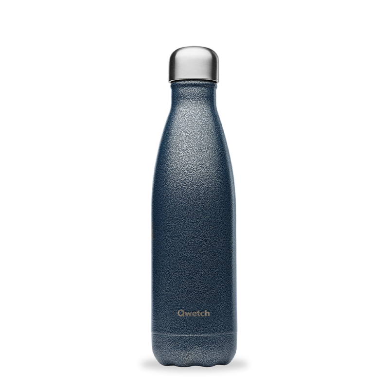 bouteille isotherme roc bleu, qwetch 500 ml - qwetch