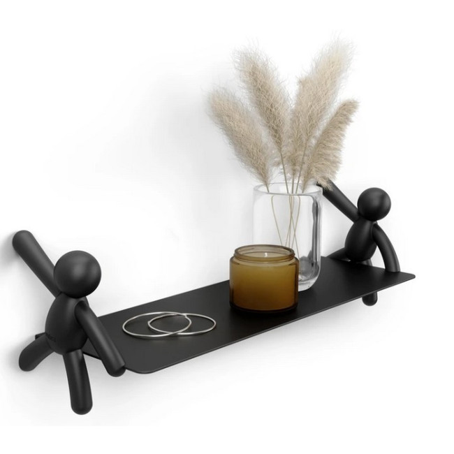 Etagère murale noire Buddy, Umbra